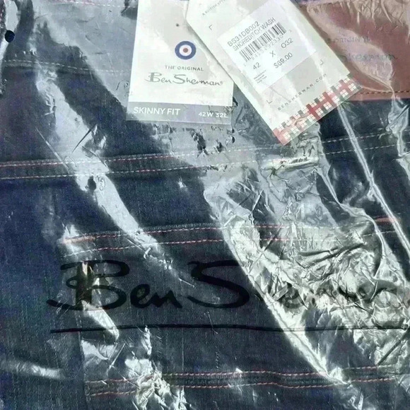 Ben Sherman Shoreditch Wash 5 Pocket Slim Denim Size 42 x 32 - Picture 4 of 7